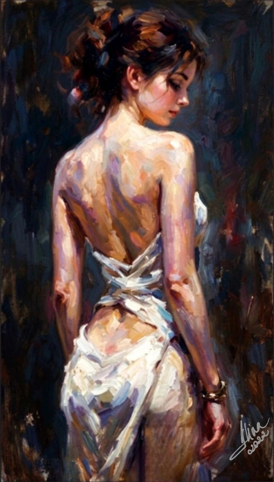 ArteDiAlina.com painting: Creation of Light